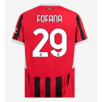 Maglie da calcio AC Milan Youssouf Fofana #29 Prima Maglia 2024-25 Manica Corta